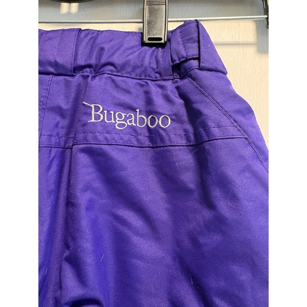 Columbia Bugaboo Omni-Heat Purple Snow Pants Kids XXS 4/5 Waterproof Ski Trouser - Picture 12 of 16